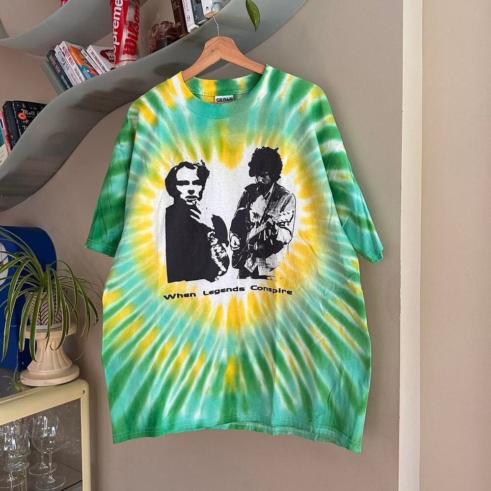 Vintage Y2K Legends Conspire Bob Dylan Shirt
